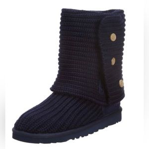 GOOD CONDITION: UGGS CLASSIC CARDY BOOTS WOMENS